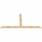 Ekena Millwork Portland Rough Sawn Timber Gable Bracket, Douglas Fir, 108"W x 54"H x 2"D x 6"F, 12/12 Pitch GBW108X54X0206POR00RDF - alternate 5